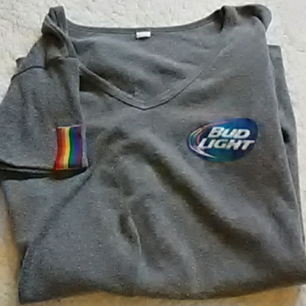 🍺RARE Bud Light Patched Up Tee 🍻
